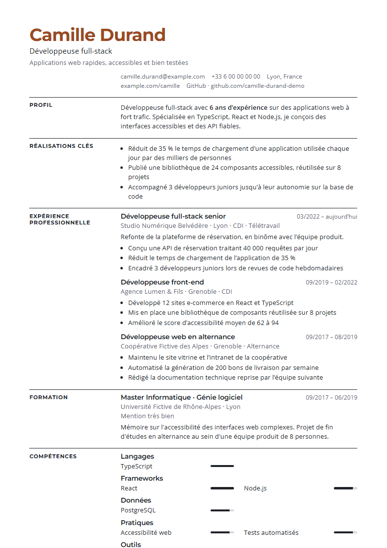 Aperçu du modèle Suisse